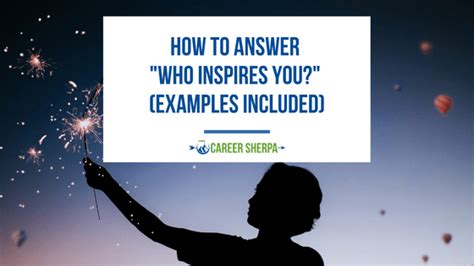 how are you inspired by the story
